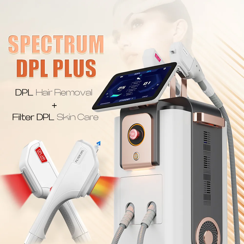 Filtro DPL cuidado de la piel y DPL máquina multifuncional de depilación láser