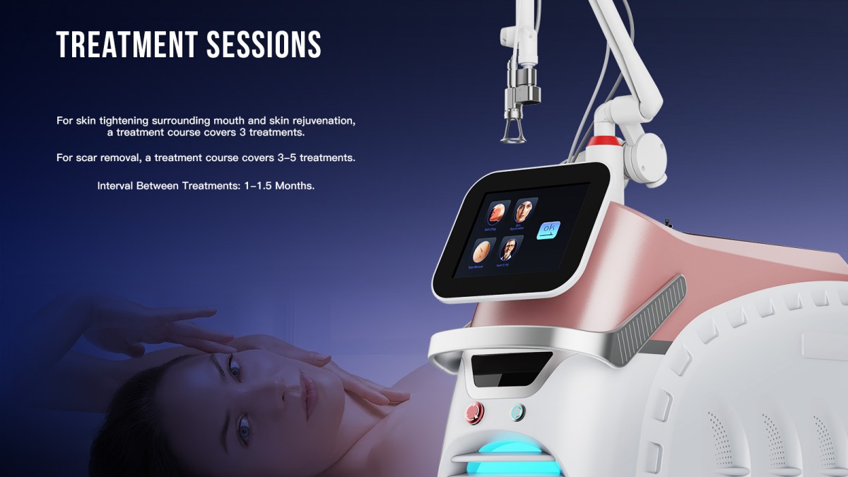 The-Treatment-Session-of-2940nm-Erbium-YAG-Laser-Machine